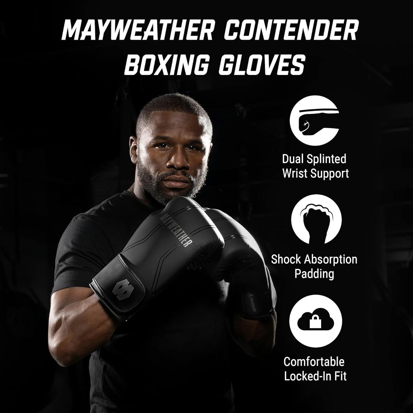 HAYABUSA MAYWEATHER CONTENDER BOXING GLOVES - Various Colors