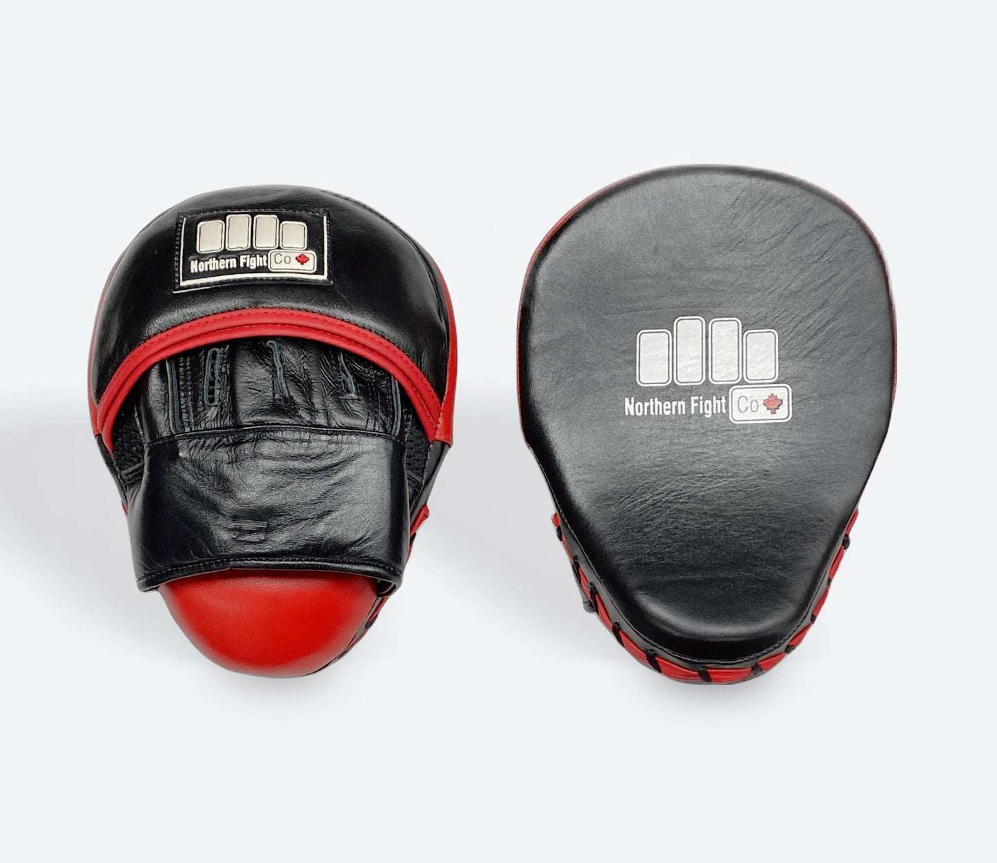 NFC CURVED LEATHER FOCUS MITTS