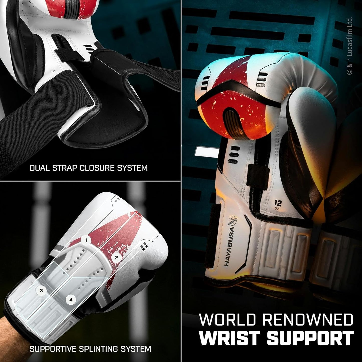 HAYABUSA STAR WARS STORM TROOPER BOXING GLOVES