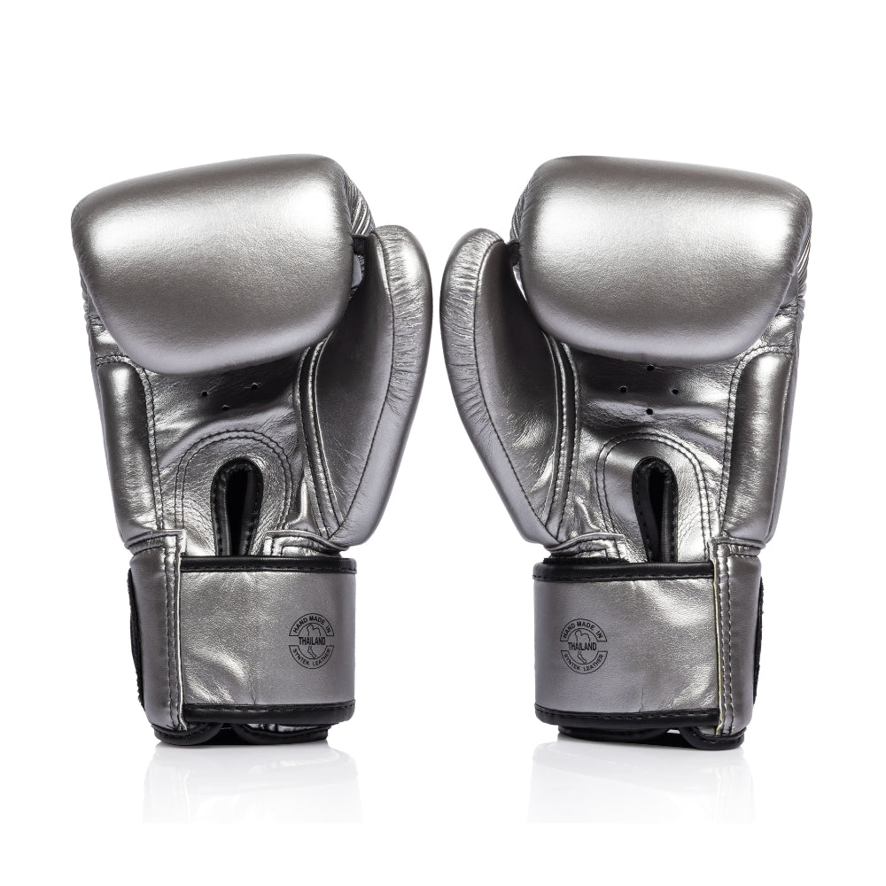 Fairtex BGV1C Gun Metallic Boxhandschoenen
