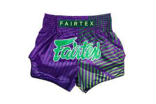 Fairtex Slim Cut Thai Boksbroekje - Paars Racer