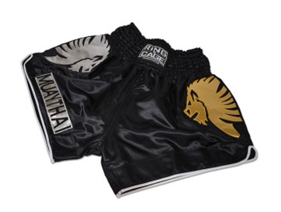 RING TO CAGE THAI SHORTS - LIONS
