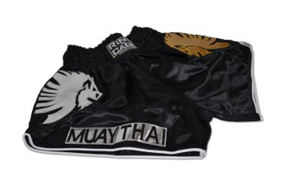 RING TO CAGE THAI SHORTS - LIONS