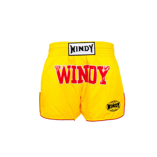 WINDY RETRO 2.0 THAI SHORTS - Nylon Yellow