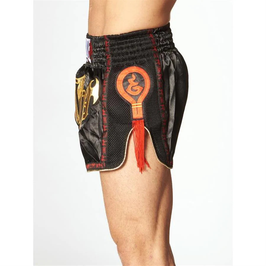 Leone Bangkok Thaise Boksshorts - Zwart