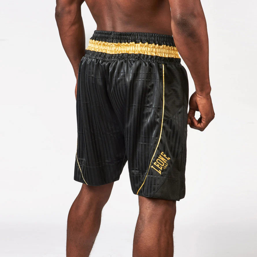 LEONE PREMIUM BOXING SHORTS - Black