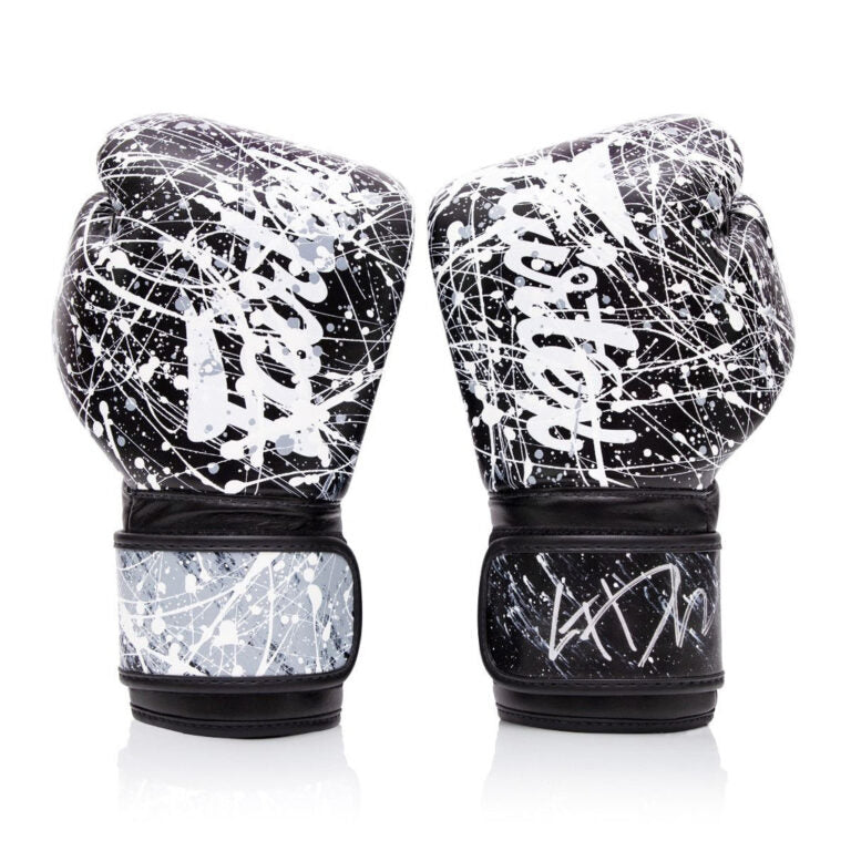FAIRTEX BGV14 BOXING GLOVES - Painters Edition - Black
