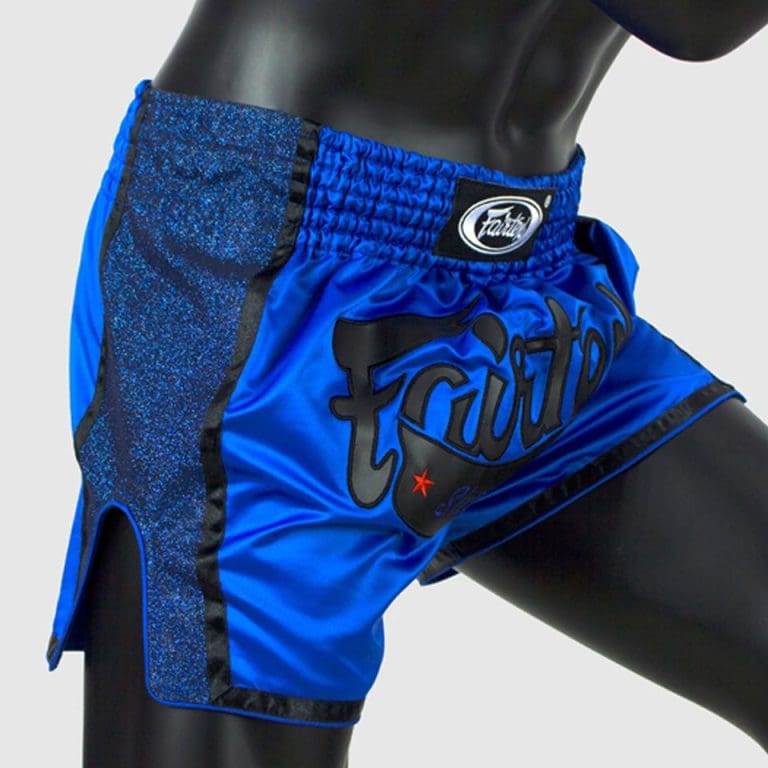 FAIRTEX ROYAL BLUE SLIM CUT THAI SHORTS