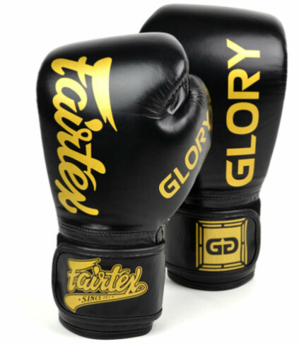 FAIRTEX BGVG1 GLORY BOXING GLOVES - Black