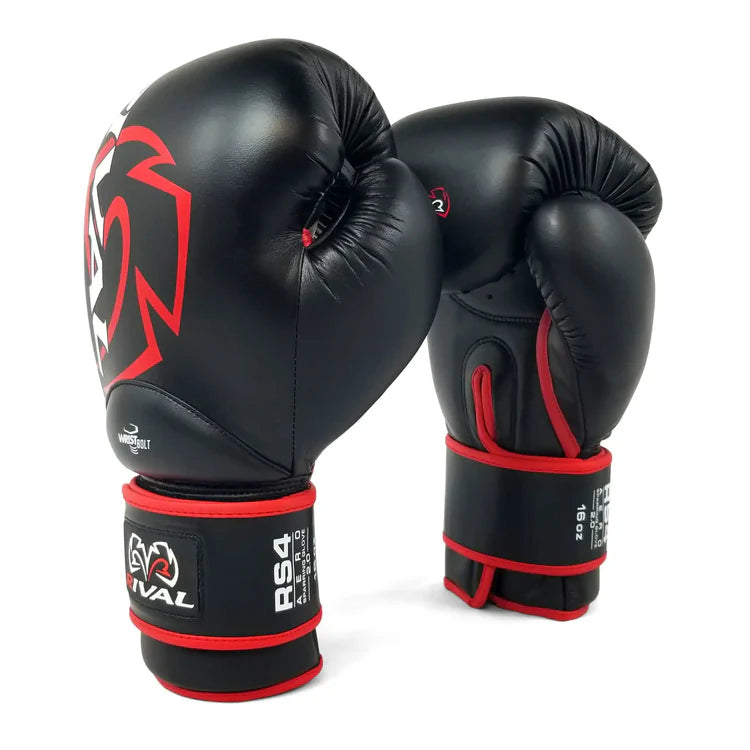 Rival RS4 Aero Sparring Gloves - Black or Red