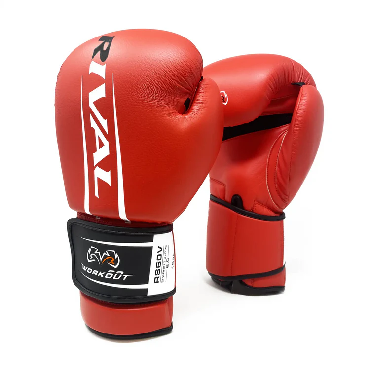 Rival RS60V Workout Sparring Gloves 2.0 - Black or Red