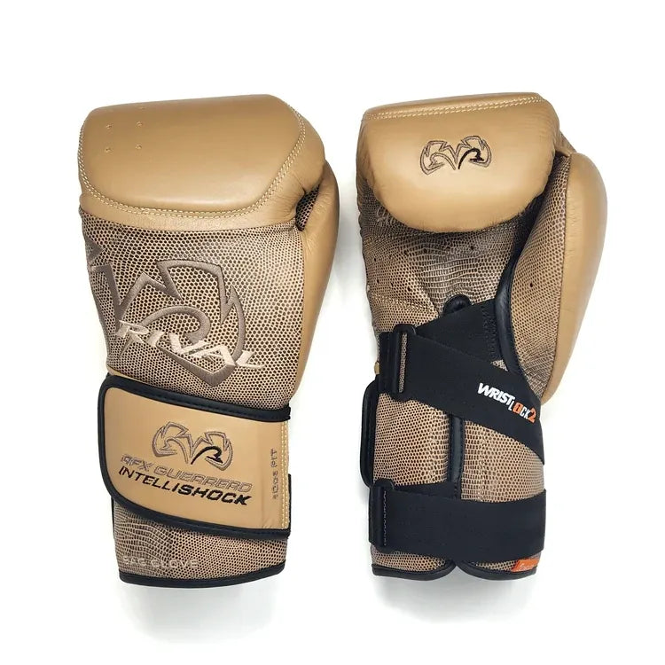RIVAL RFX-GUERRERO INTELLI-SHOCK BAG GLOVES - Snake Skin