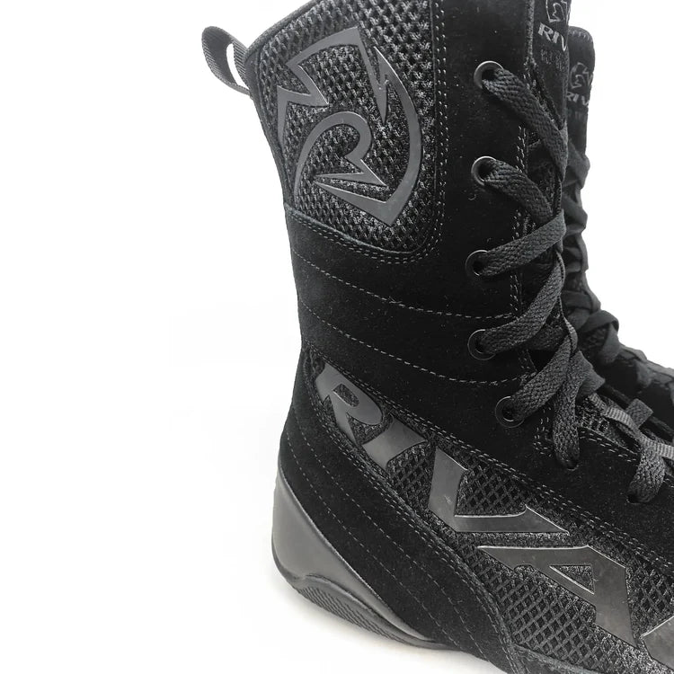 Rival RSX-Guerrero 03 High-Top Boxing Shoes - Black