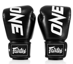 Fairtex ONE Championship Boxing Gloves - Black