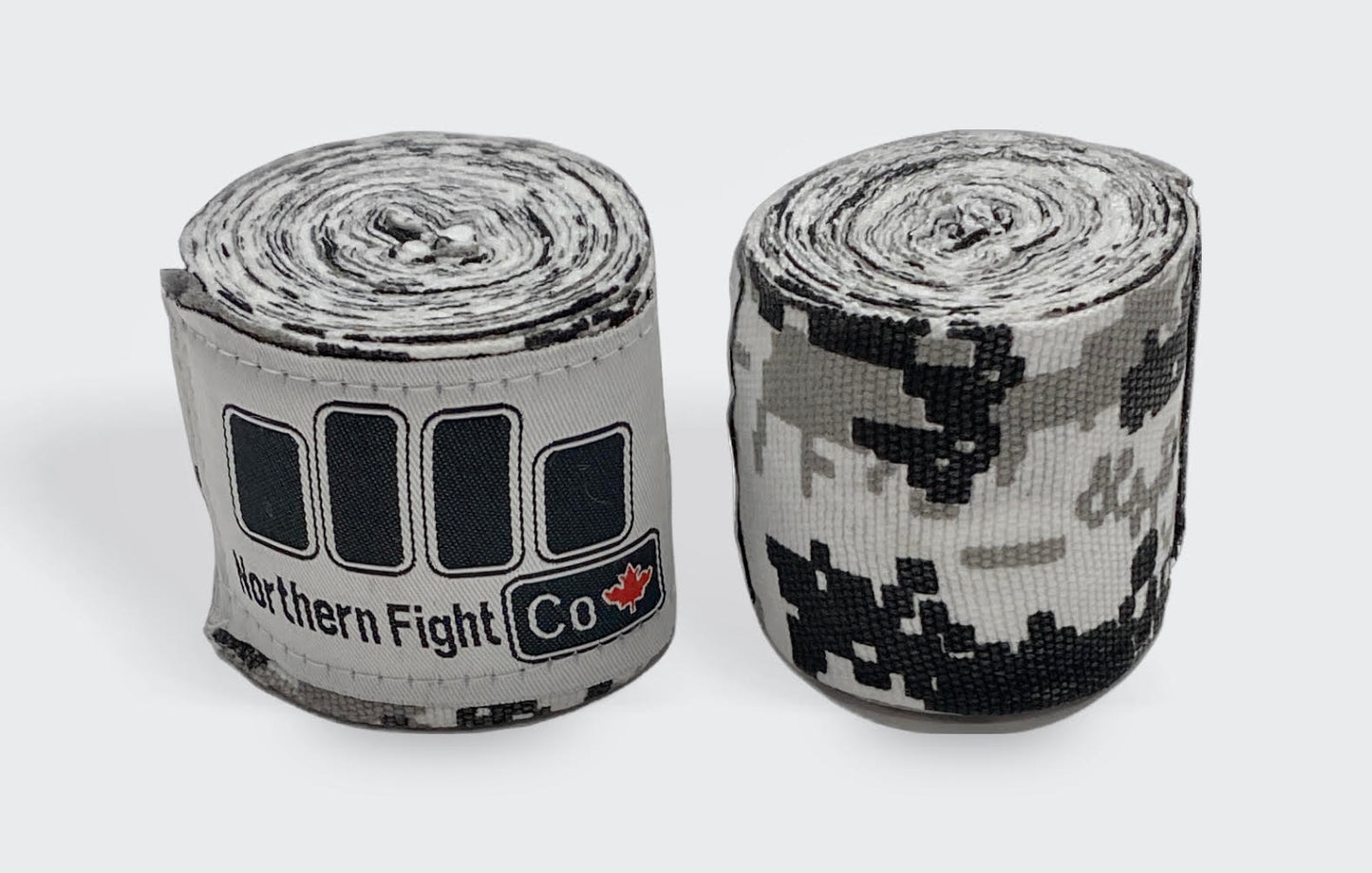 NFC Hand Wraps - 180" - Digital Camo - Gray
