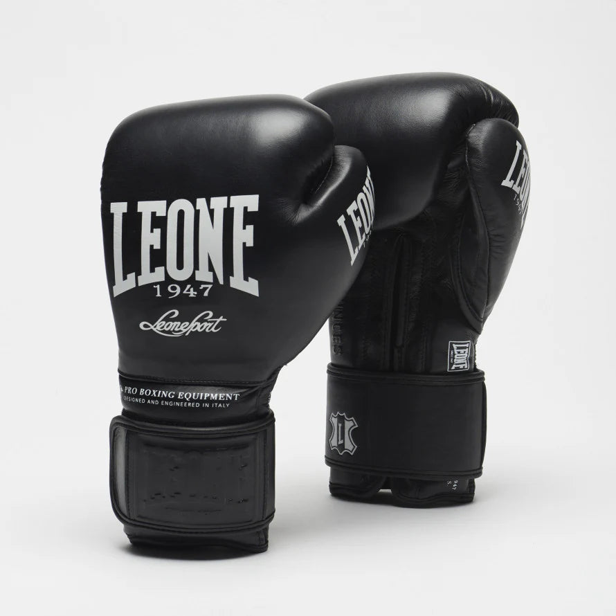 LEONE "THE GREATEST" BOXING GLOVES - Black or White