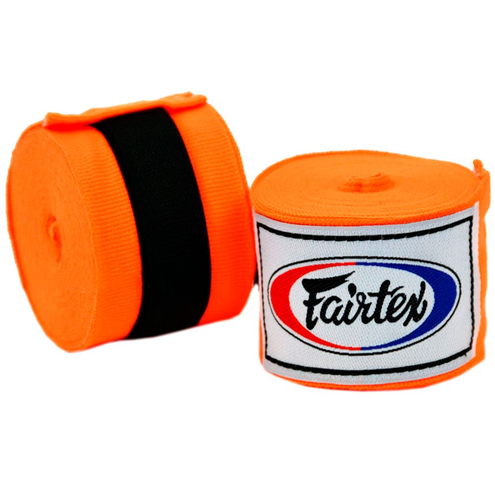 Fairtex HW2 Elastic Cotton Hand Wraps - 180" - Various Colors