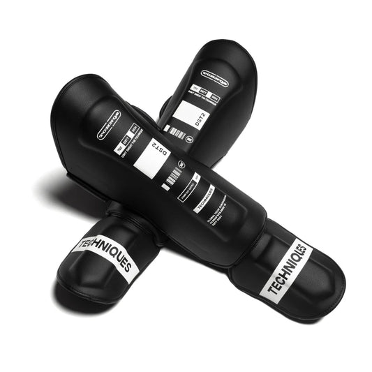 Techniques DST2.0 Shin Guards - Black or White
