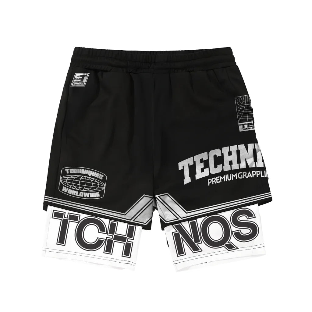 Techniques Global Elite 2 in 1 MMA Shorts