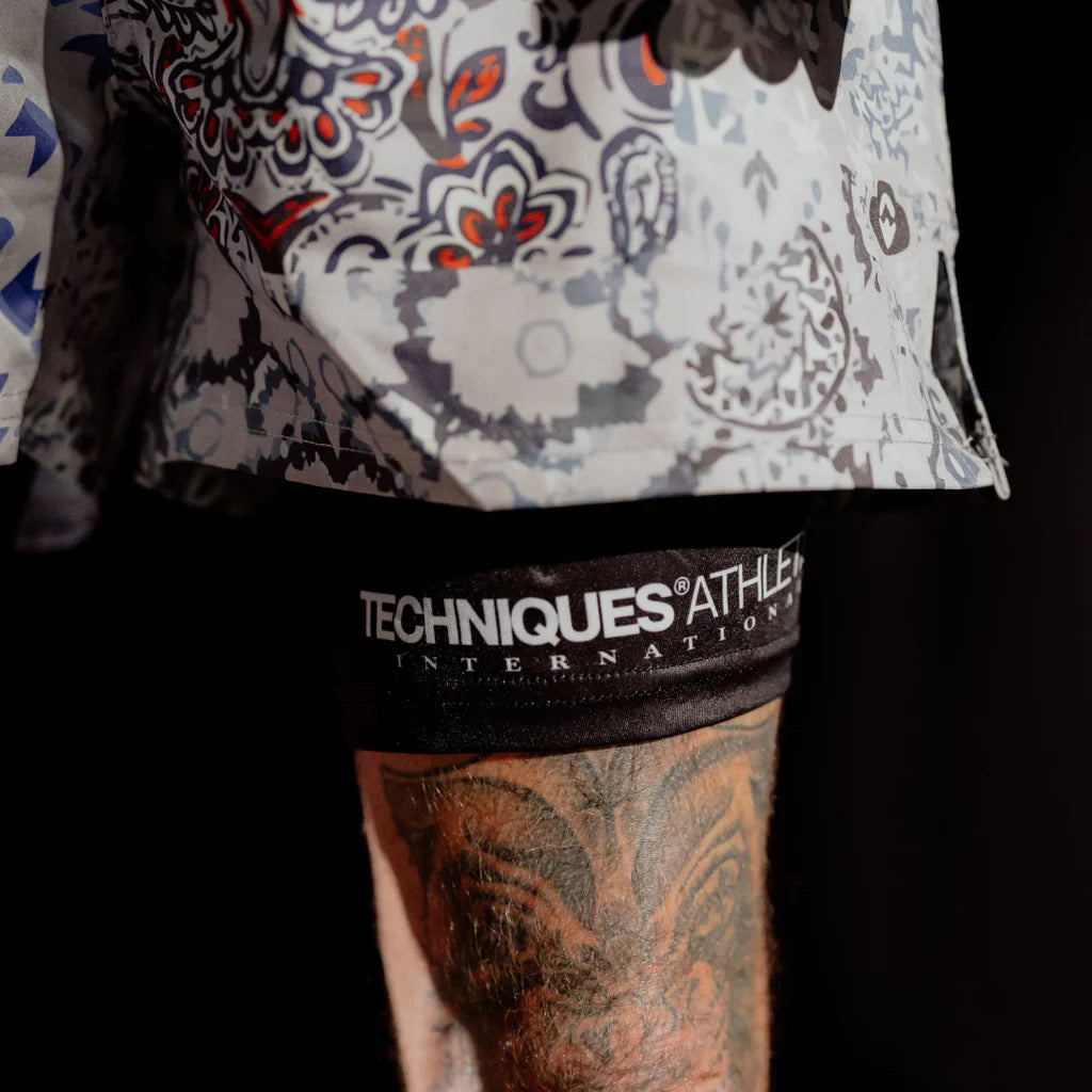 Techniques Combat Blue 2-in-1 MMA Shorts