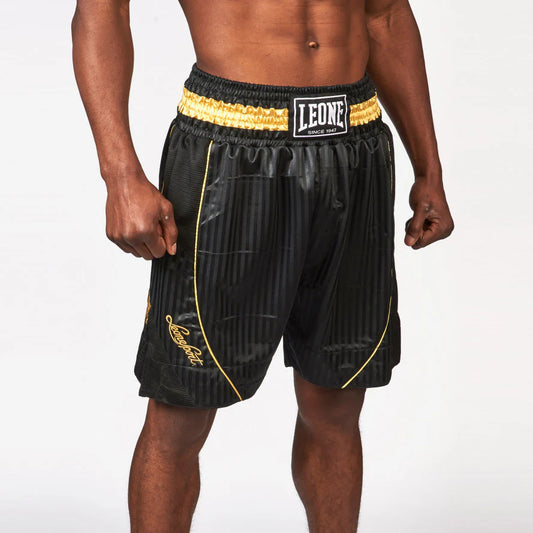 LEONE PREMIUM BOXING SHORTS - Black