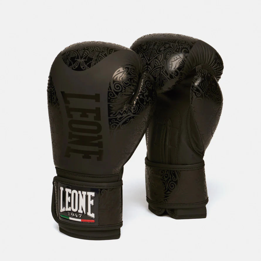 LEONE MAORI BOXING GLOVES - Black or White