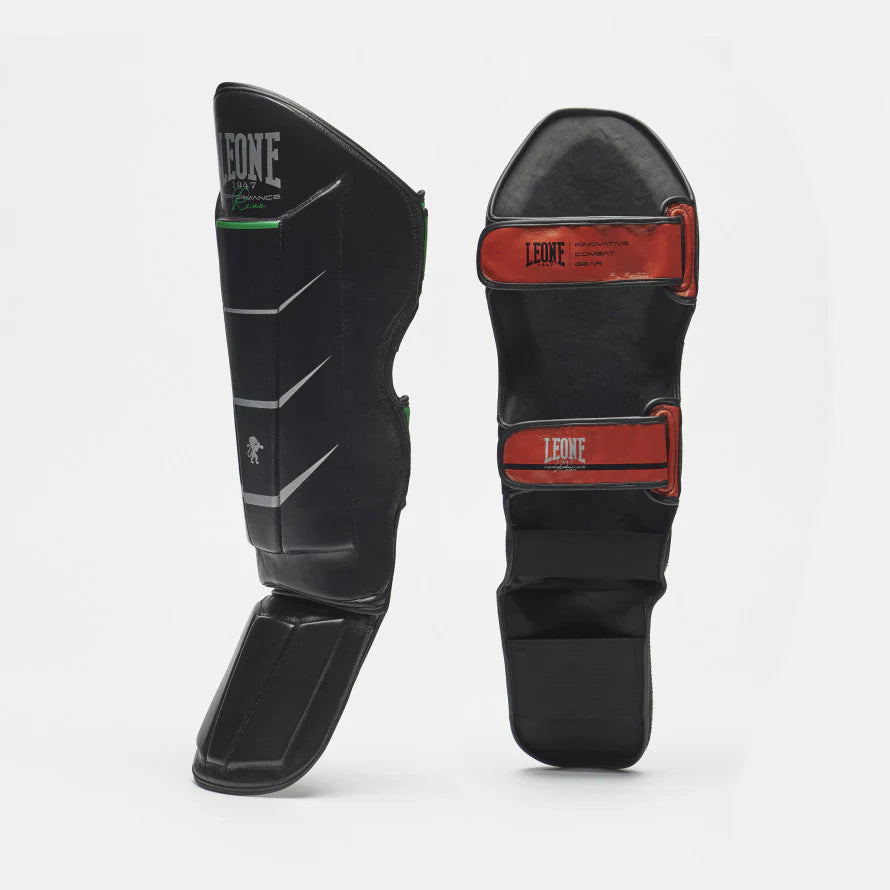 LEONE REVO PERFORMANCE SHIN GUARDS - Black or White