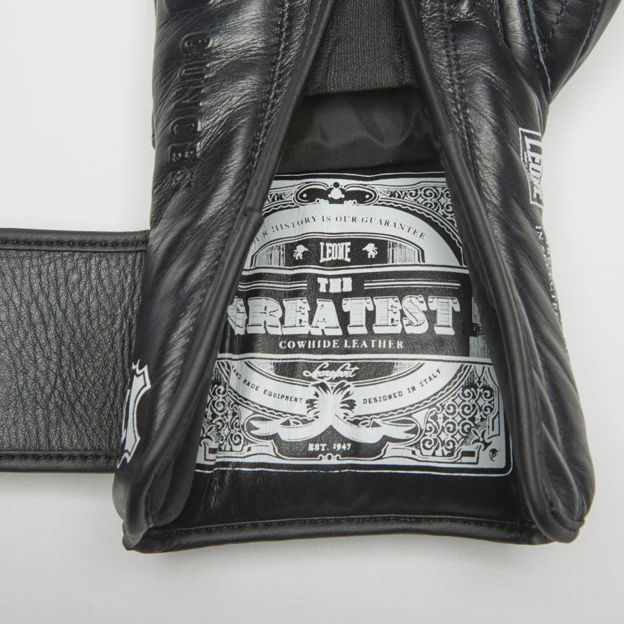 LEONE "THE GREATEST" BOXING GLOVES - Black or White