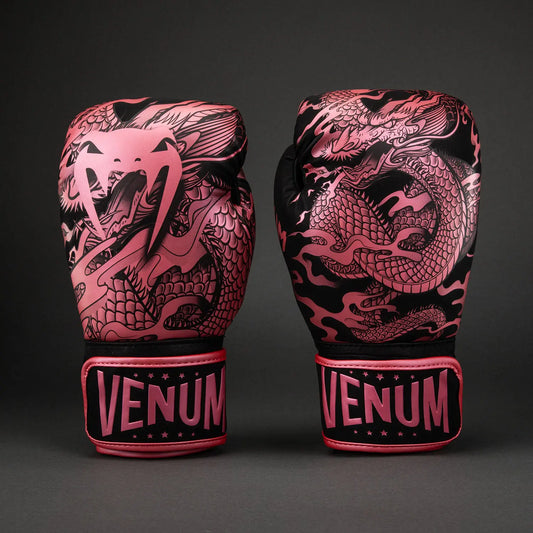 Venum Dragon's Flight - Black/Metallic Pink