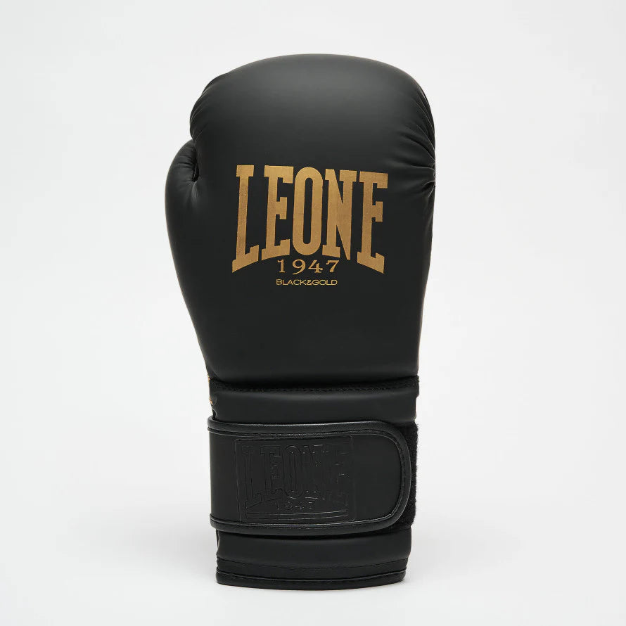 LEONE BLACK & GOLD EDITION BOXING GLOVES