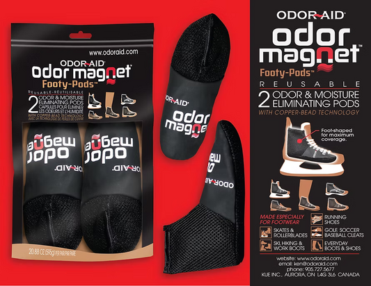 Odor Aid - Odor Magnets Footy-Pads
