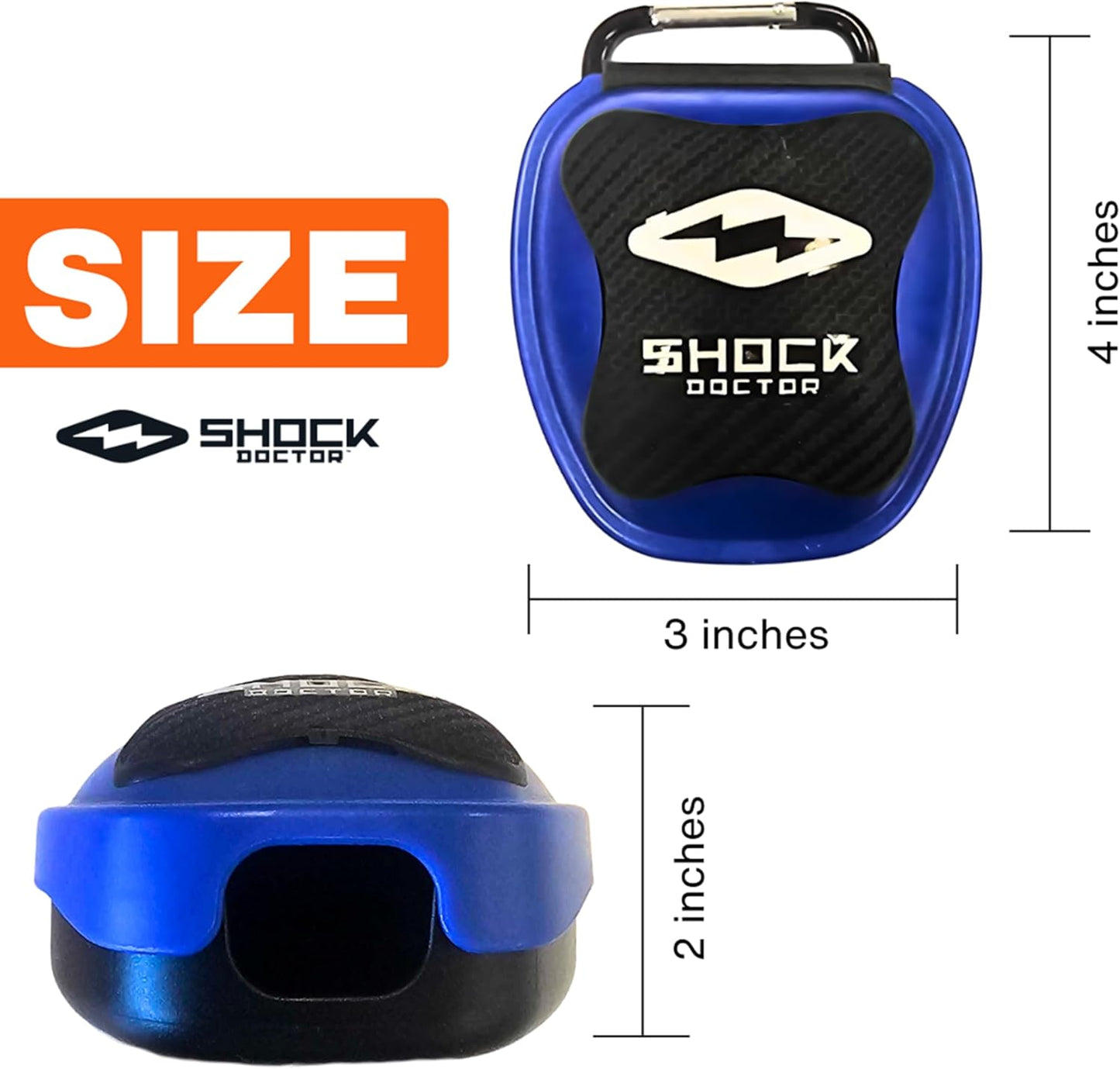 Shock Doctor Mouthguard Case - Multiple Colors