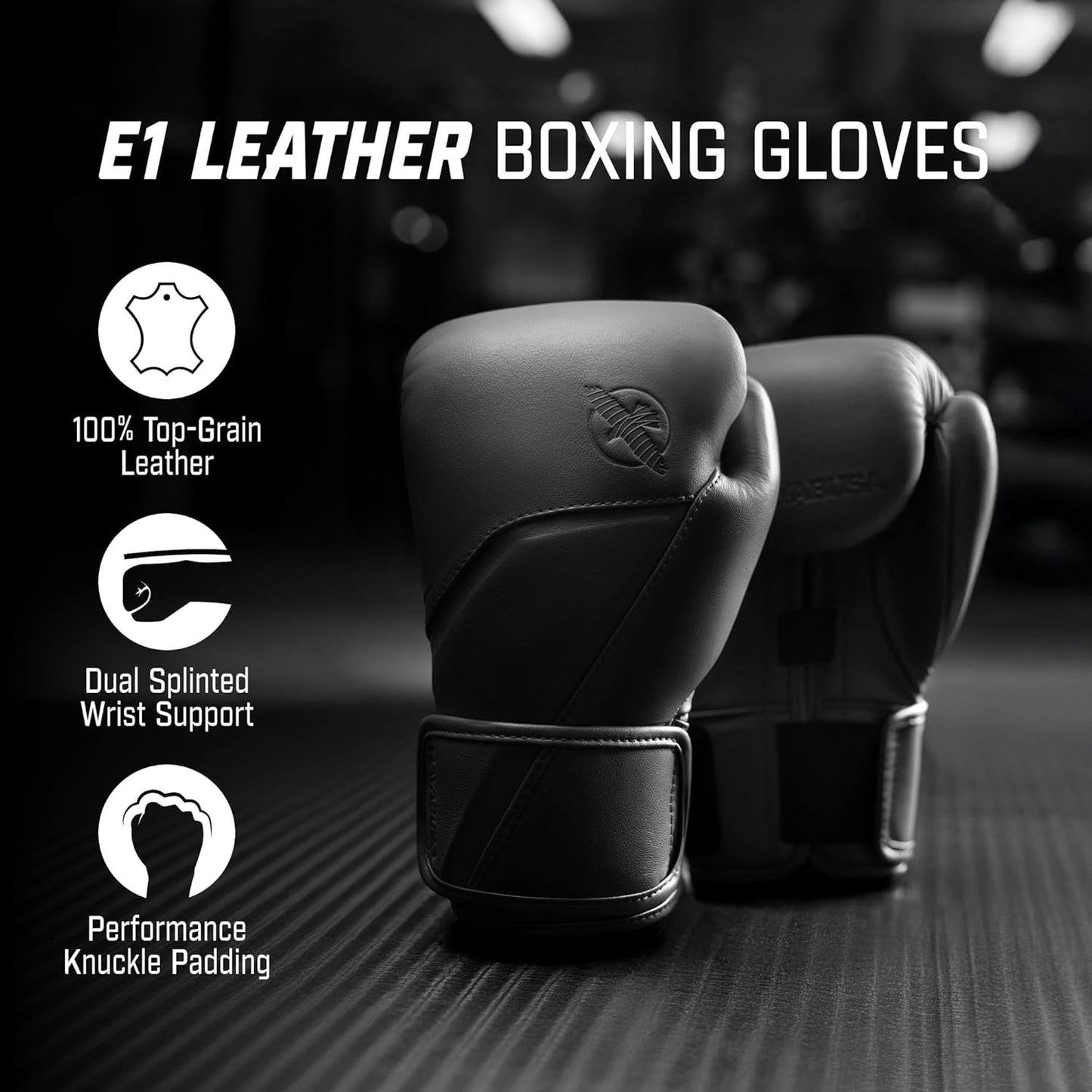 Hayabusa E1 Leather Boxing Gloves - Various Colors
