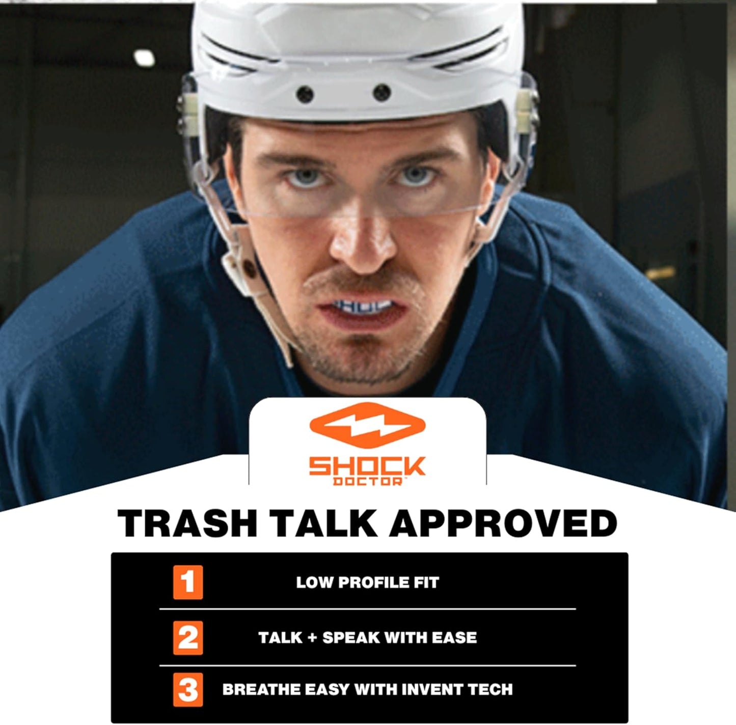 Shock Doctor Trash Talker Mouth Guard - Various Colors - Adult