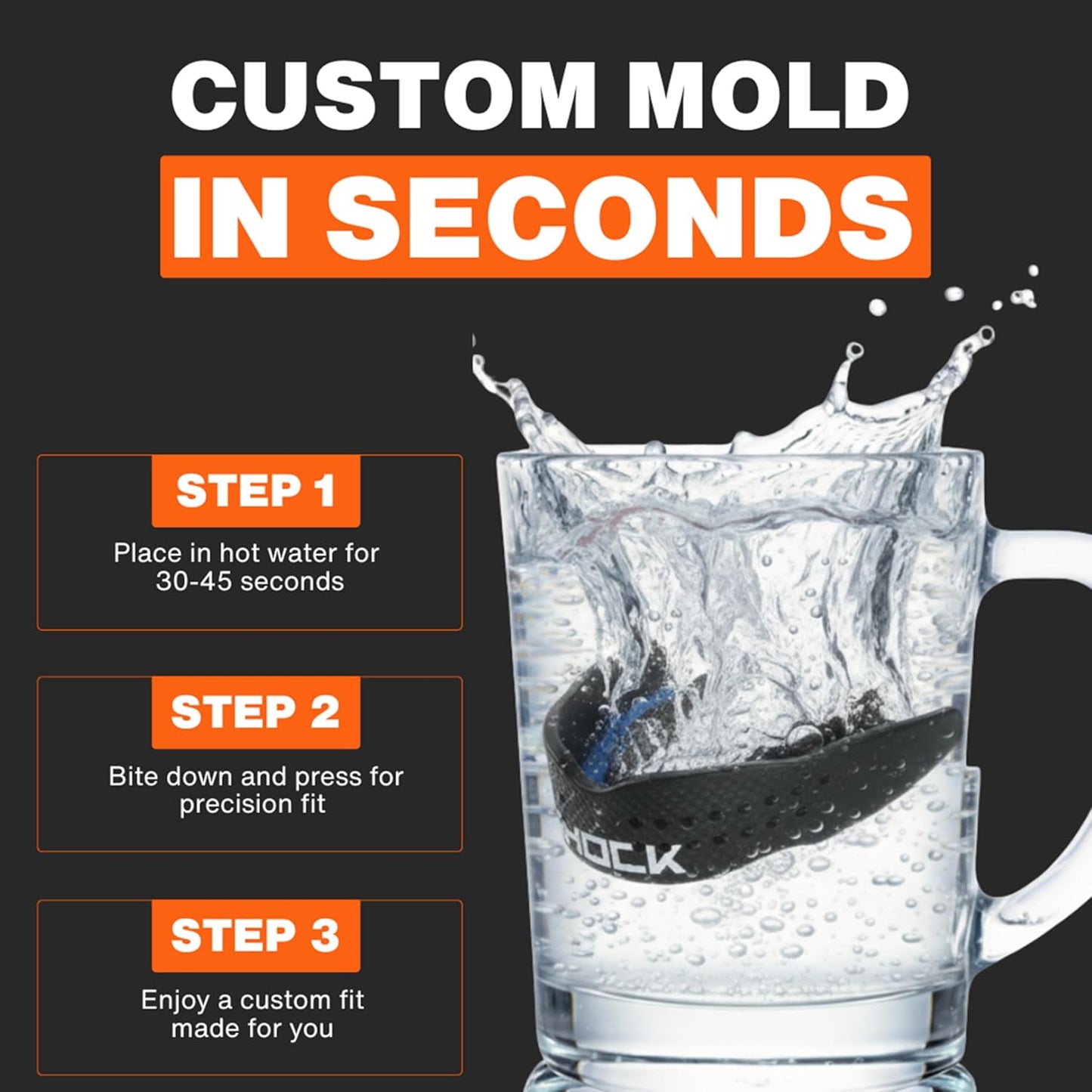 Shock Doctor Trash Talker Mouth Guard - Various Colors - Adult