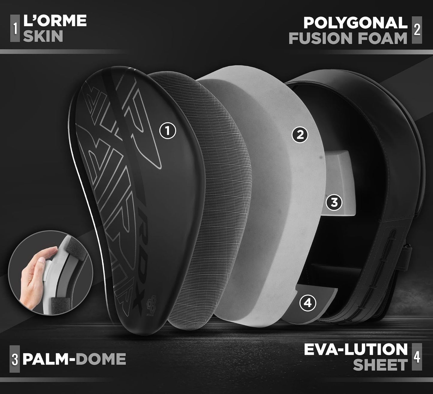 RDX F6 KARA Focus Mitts