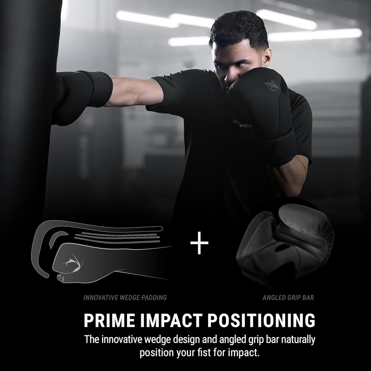 Hayabusa T360 Boxing Gloves - Black