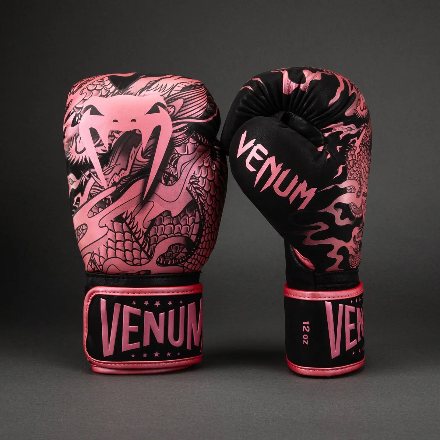Venum Dragon's Flight - Black/Metallic Pink