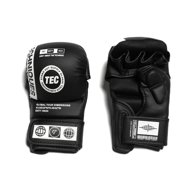 Techniques DST2 Puffy MMA Sparring Gloves - Black