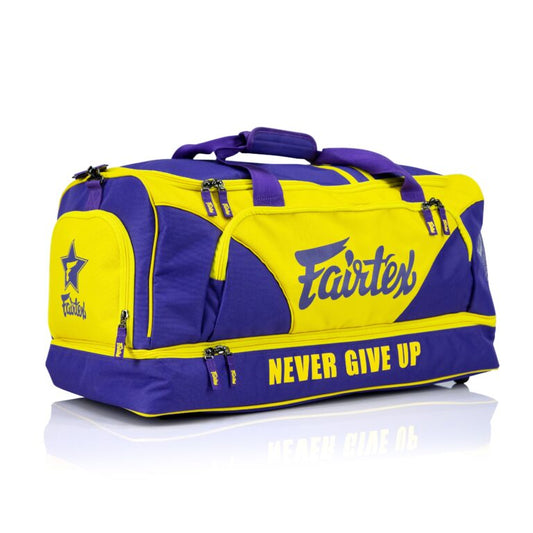 FAIRTEX GYM BAG - BAG2 - Purple/Yellow