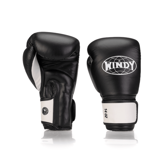 WINDY BGE PRO BOXING GLOVES - Black/White