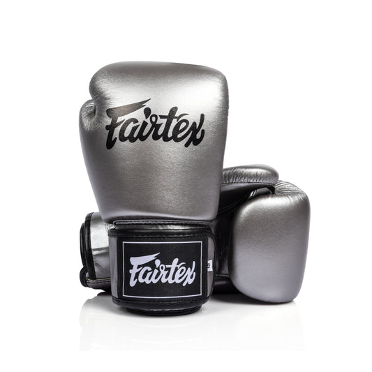 Fairtex BGV1C Gun Metallic Boxing Gloves