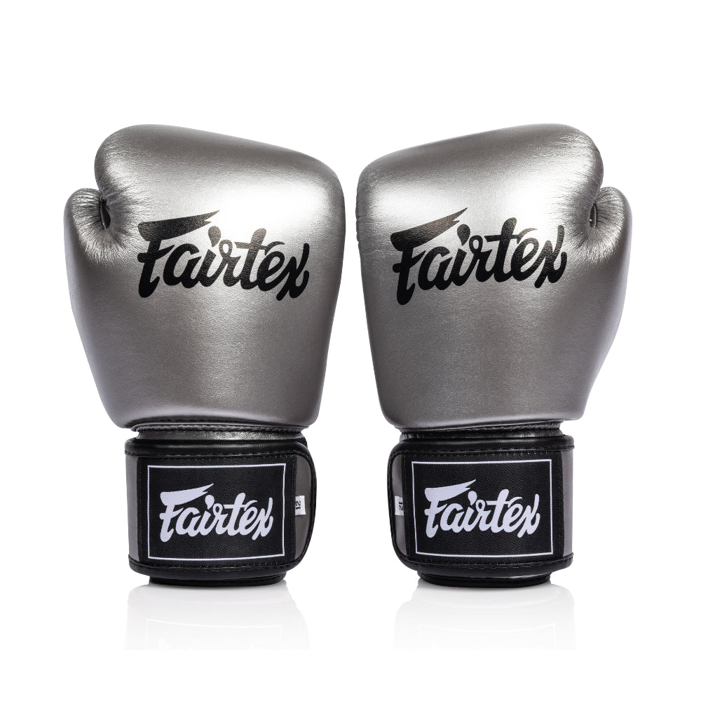 Fairtex BGV1C Gun Metallic Boxhandschoenen