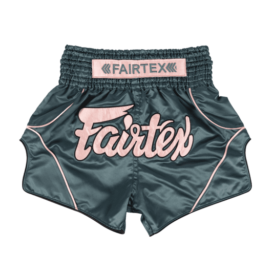 Fairtex Thai Shorts - Arokaya Special - Aqua Bloom