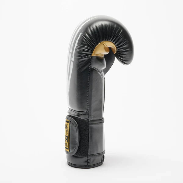 Leone Iuter Boxing Gloves - Black