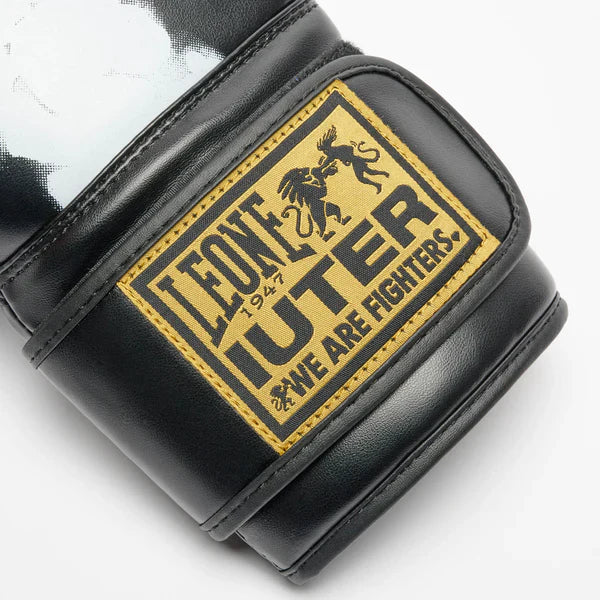Leone Iuter Boxing Gloves - Black