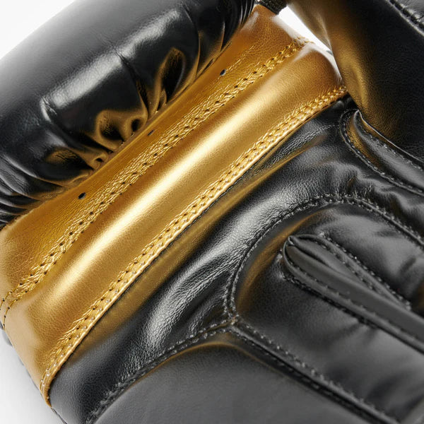 Leone Iuter Boxing Gloves - Black