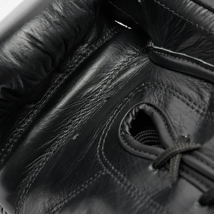 LEONE THE GREATEST BOXING GLOVES - LACEUP - Black