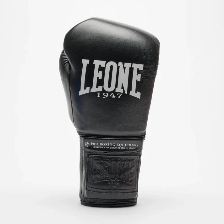 LEONE THE GREATEST BOXING GLOVES - LACEUP - Black
