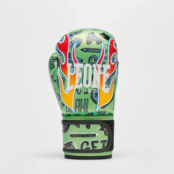 Leone Flames Boxing Gloves - Kids